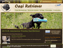 Tablet Screenshot of oasiretriever.it